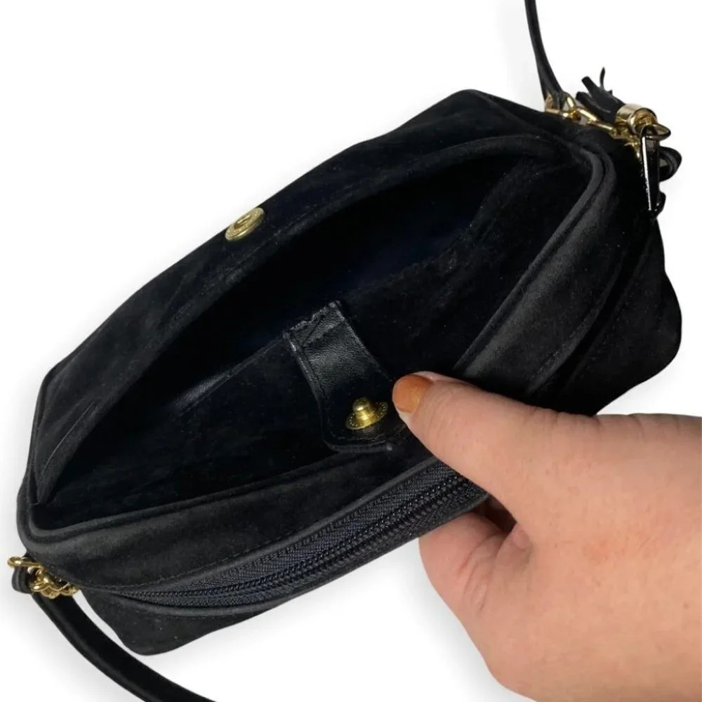 Cabrelli  Vintage Velvet Crossybody Bag - Picture 6 of 8